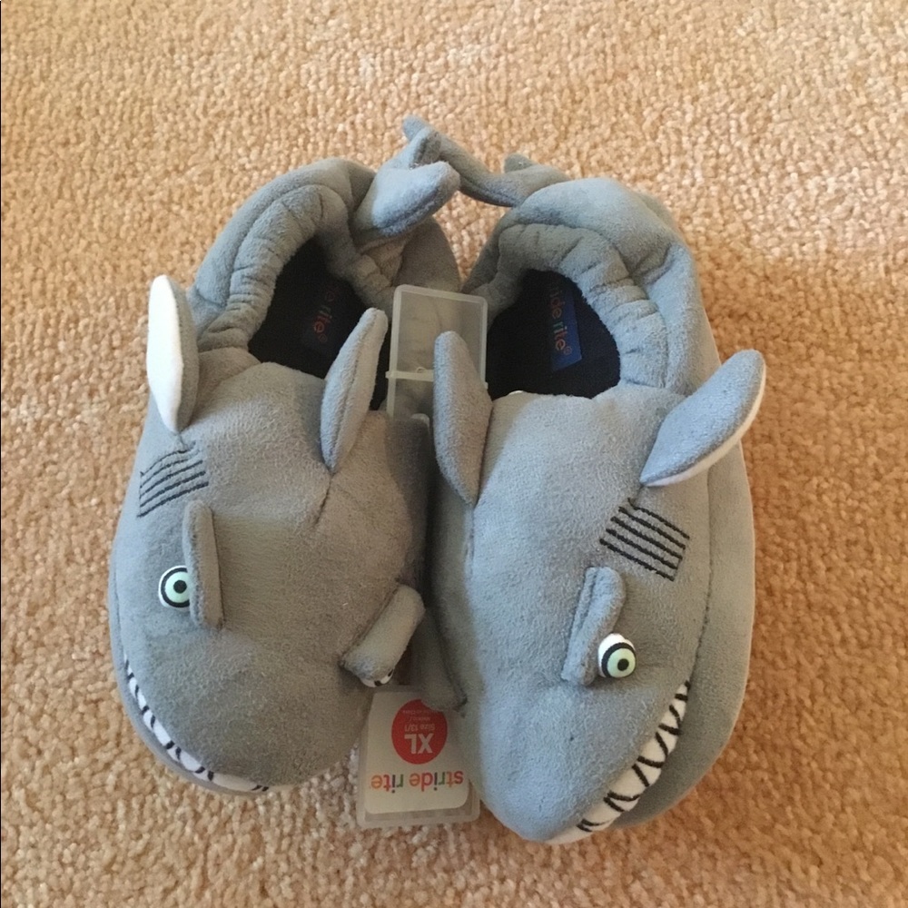 Boys Sharks Slippers by Stride Rite